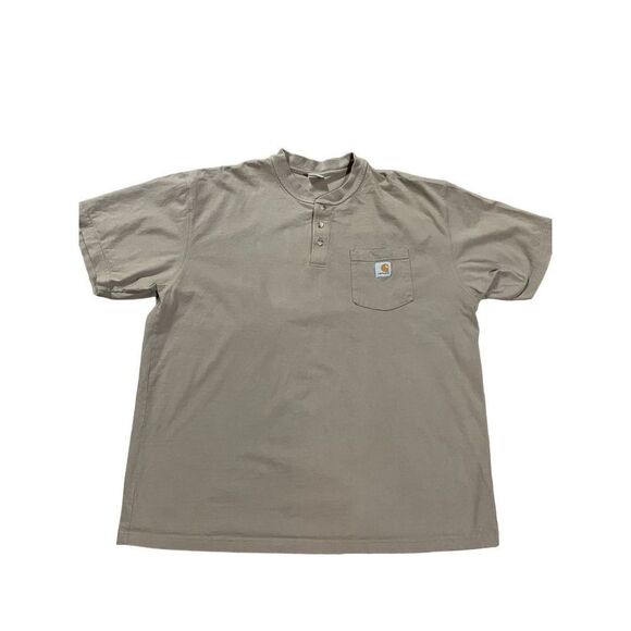 Carhartt Other - Carhartt men’s camel brown short sleeve tee 2XL